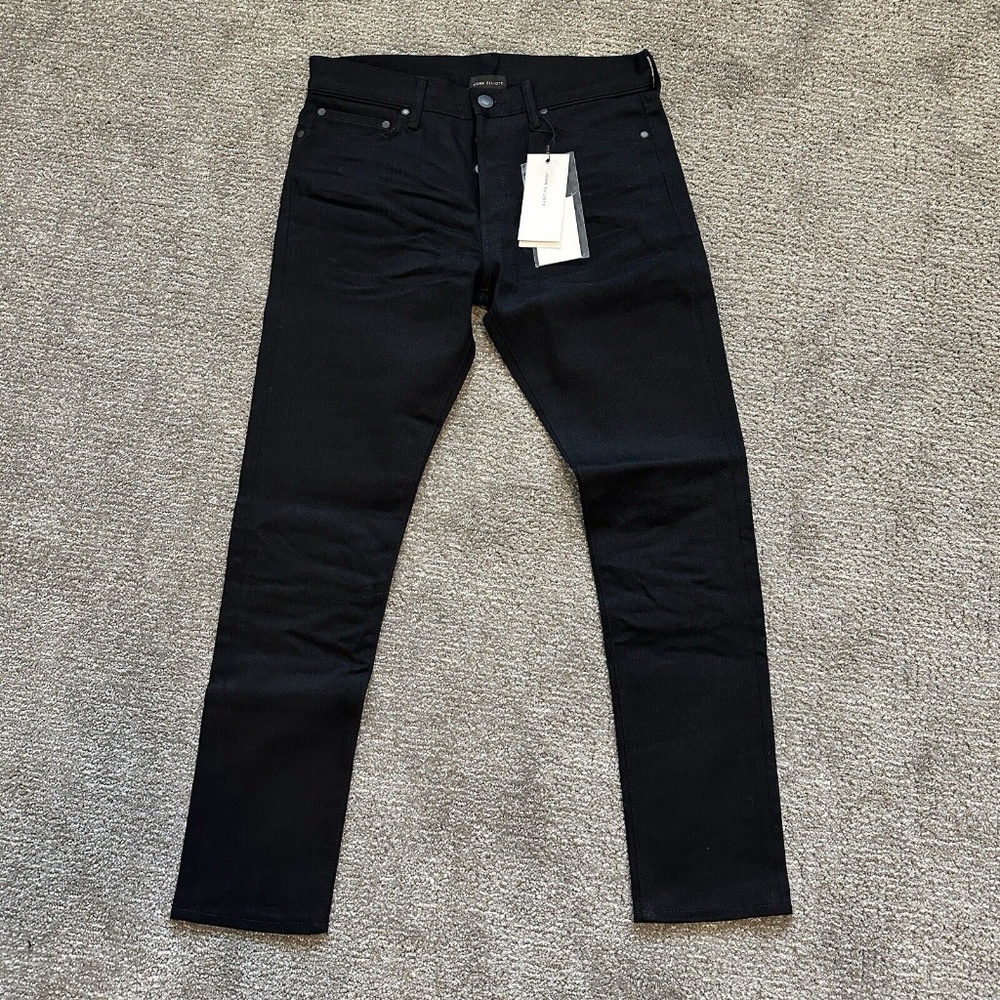 John Elliot Jeans Size 30 Button Fly The Cast New W Tags Skinny